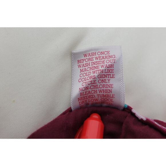 SO Shorts Juniors 7 Multicolor Mid Rise Womens Colorful Floral Pockets Maroon - Picture 10 of 14